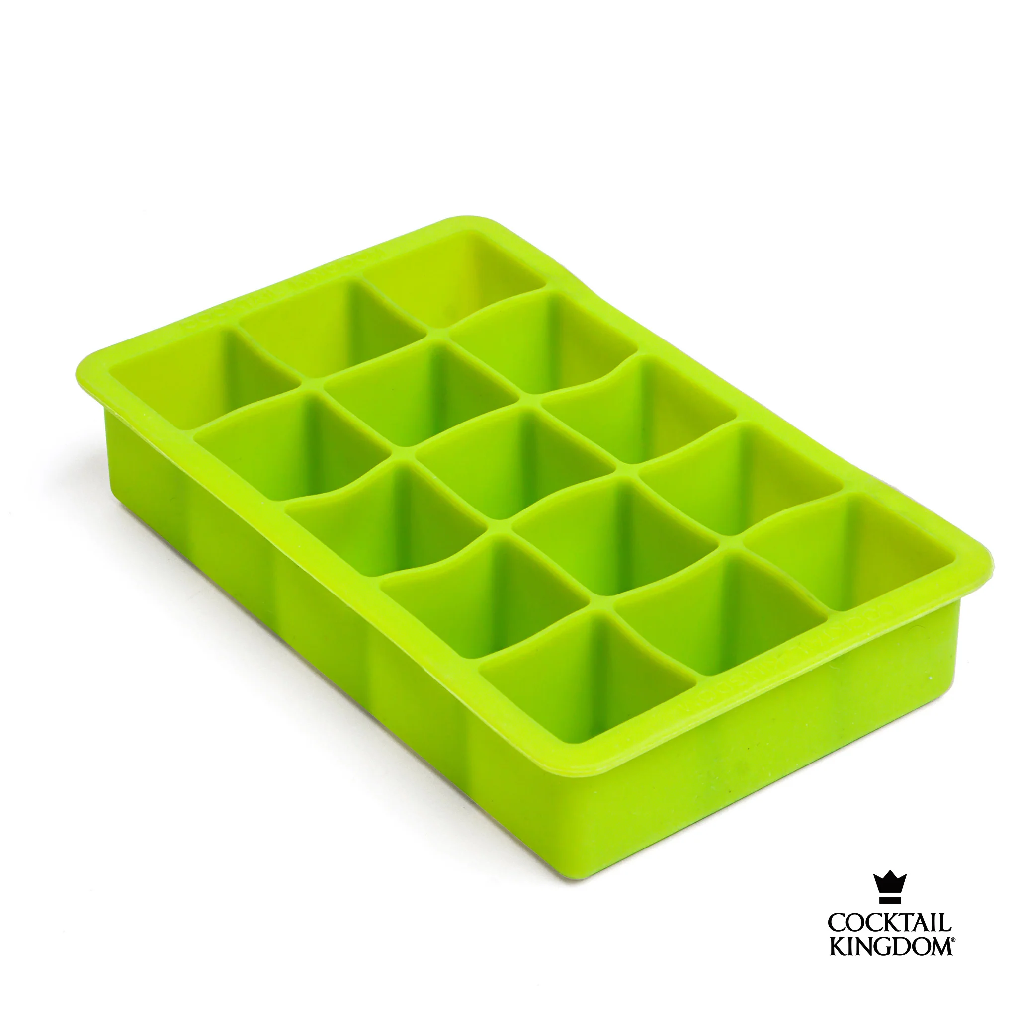 1.25in Square Ice Cube Tray - Green - Image 3