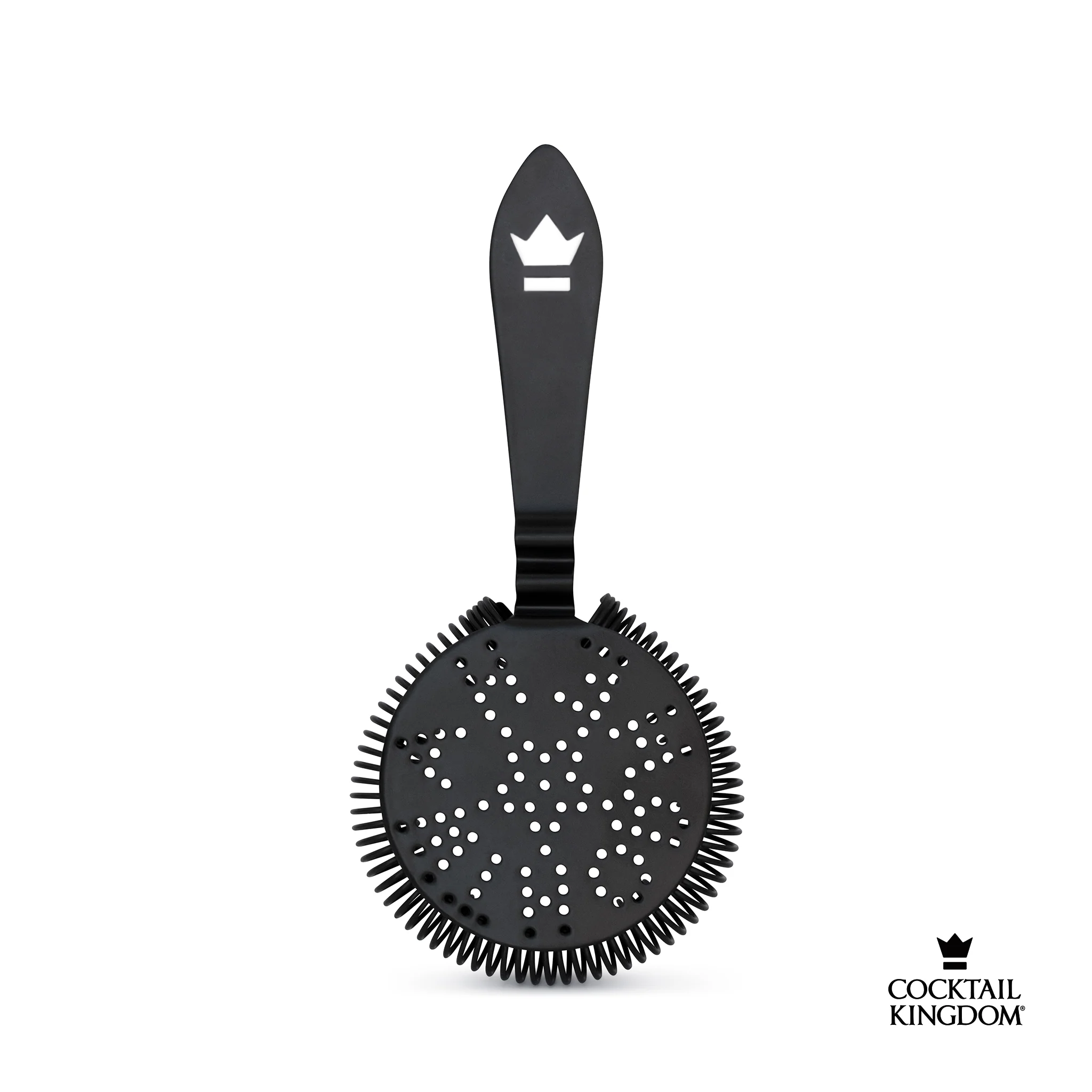 Antique-Style Hawthorne Strainer - Matte Black - Image 3