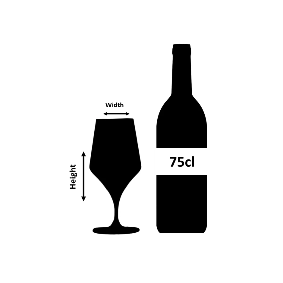 Bacci Crystal Water Glass 43cl - Image 5
