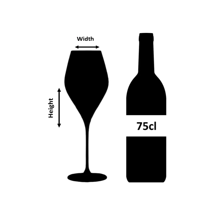 Bacci Crystal Wine Glass 56cl - Image 5