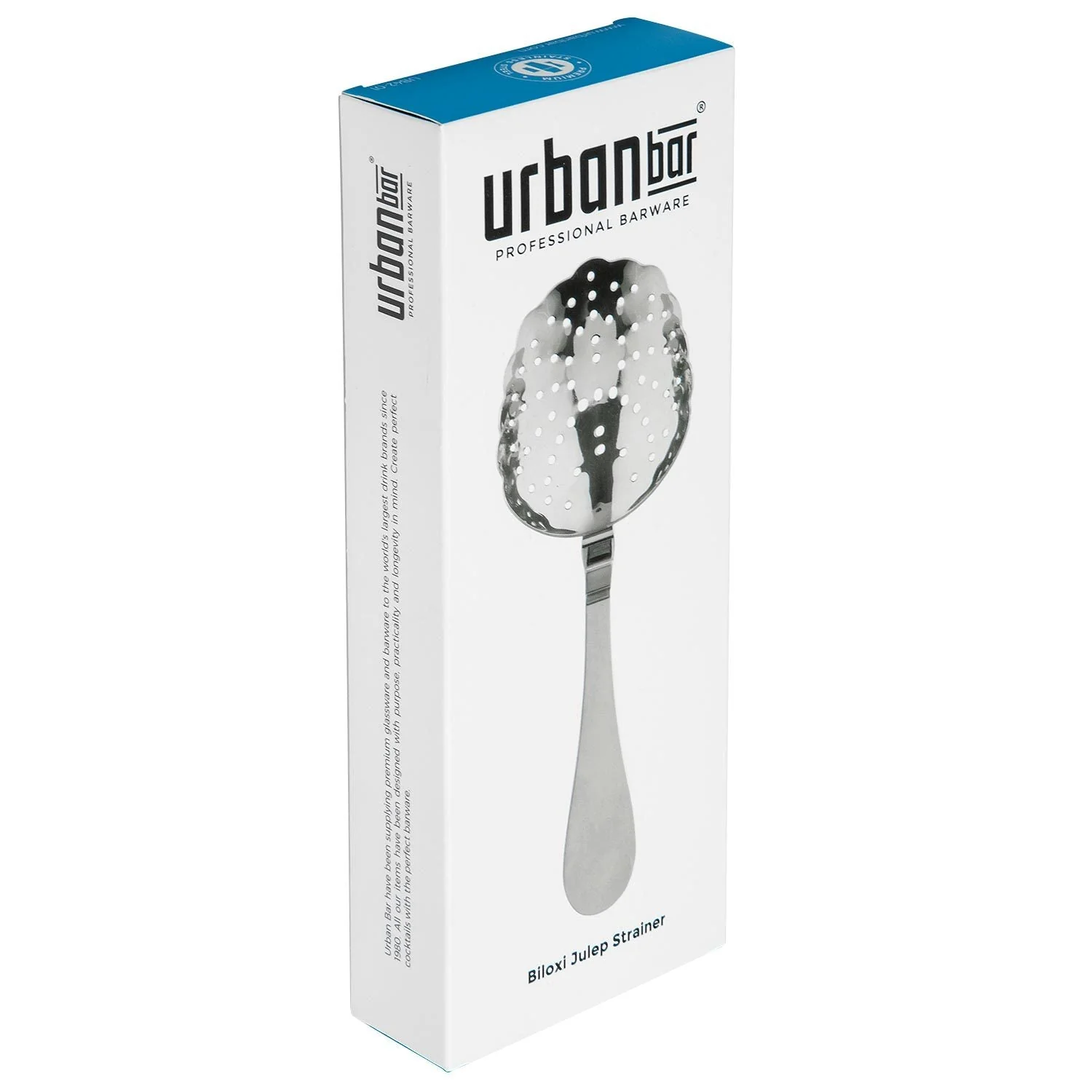 Biloxi Stainless Steel Julep Style Cocktail Strainer 22cm - Image 2