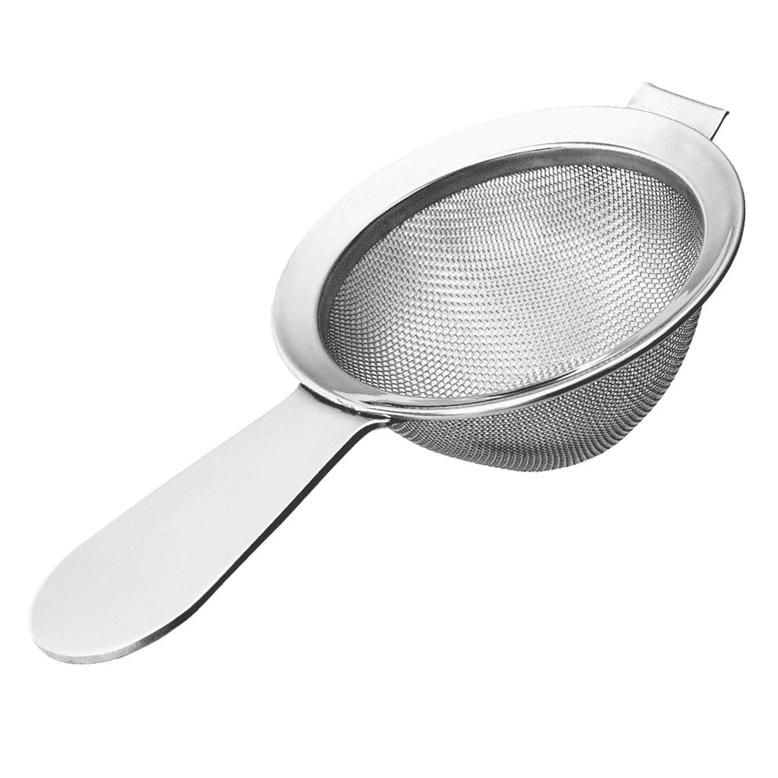 Biloxi Stainless Steel Short Handled Fine Mesh Cocktail Strainer 15cm - Image 2