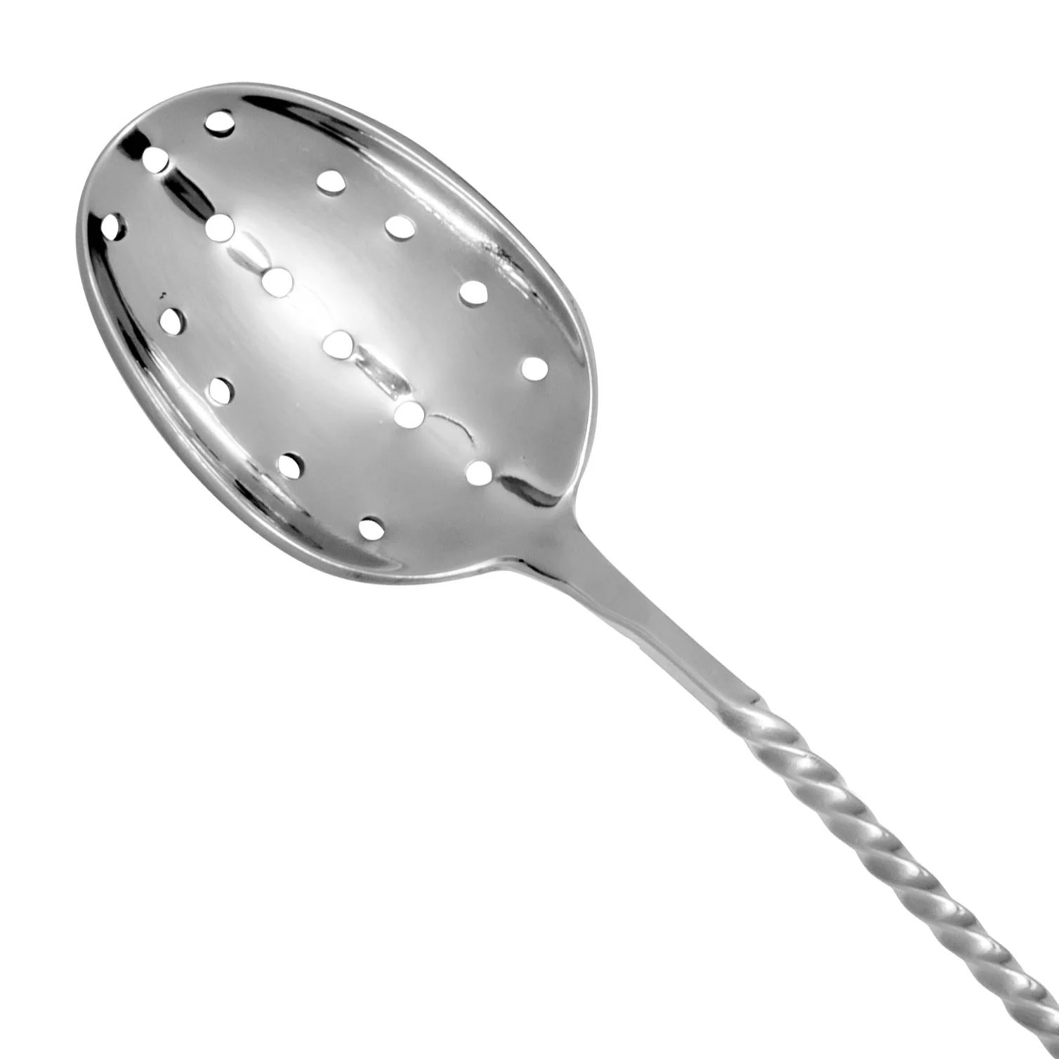 Biloxi Stainless Steel Strainer Bar Spoon 34.5cm - Image 2