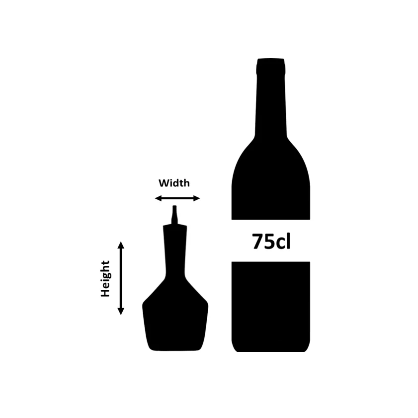 Bitters Bottle Diamond Cut 20cl - Image 3