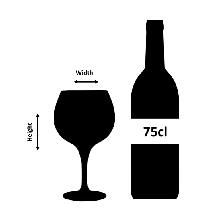 Blue Stem Gin Balloon Glass 60cl - Image 3