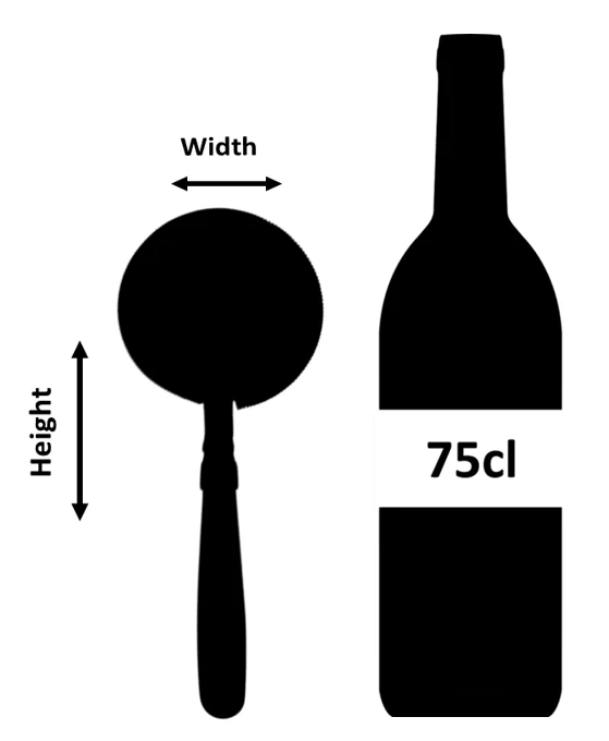 Classico Stainless Steel Hawthorne Cocktail Strainer Internal Fitting 22.5cm - Image 6