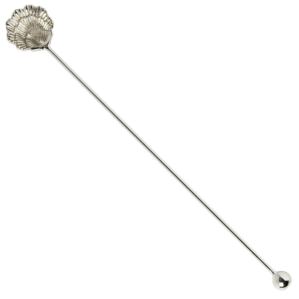 Classico Silver Plated Scallop Bar Spoon 32cm - Image 3