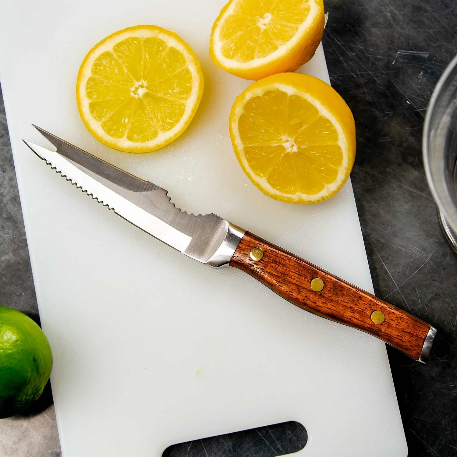 Coley® Premium Stainless Steel Cocktail Bar Knife 11.5cm Blade - Image 3