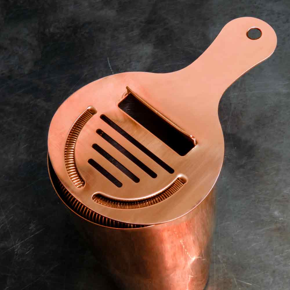 Coley® Cocktail Copper Strainer 15.5cm - Image 2