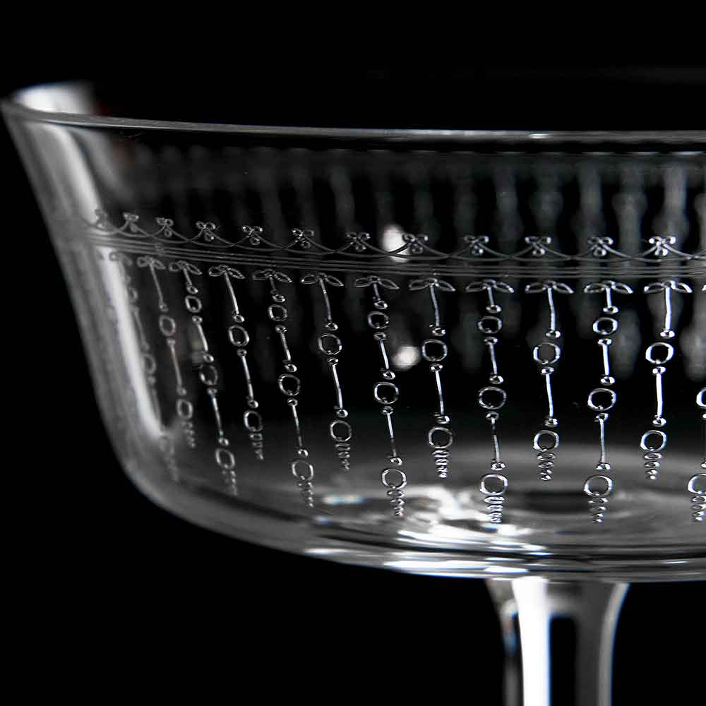 1920 Fizzio Champagne Glass Coupe 26cl - Image 3