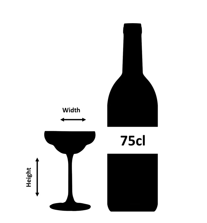 1910 Coley® Coupe Cocktail Glass 17cl - Image 3