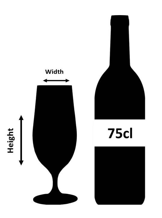 Ginza Tall Cuts Pilsner Glass 46cl - Image 5