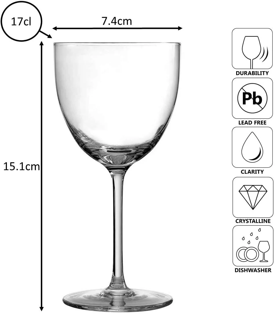 Retro Nick & Nora Cocktail Glass 17cl - Image 3