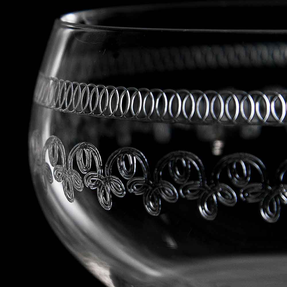 1910 Champagne Glass Coupe 21cl- Box4 - Image 6