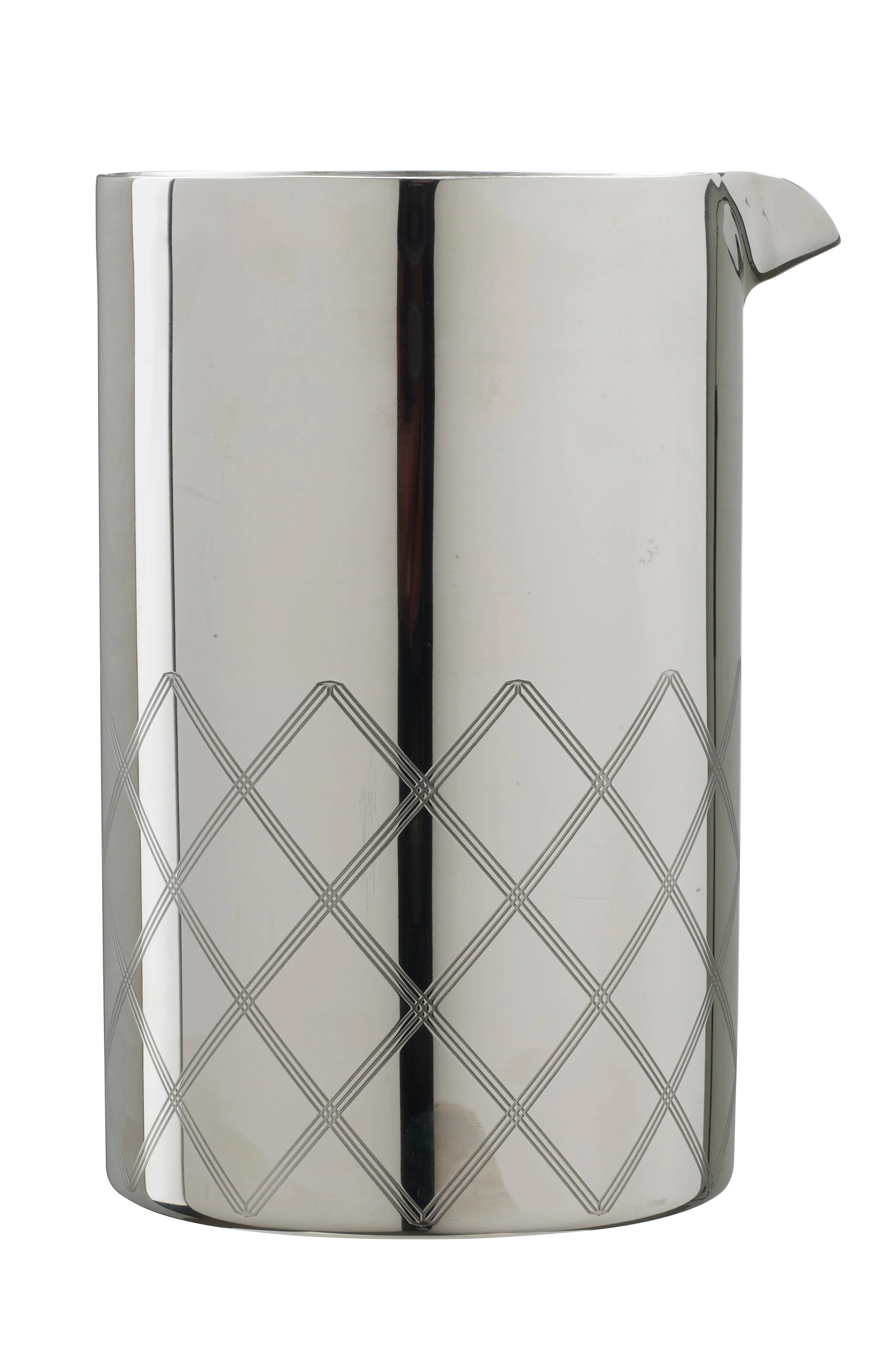 Double Walled Diamond Cut Mixing Tin 70cl - Image 3