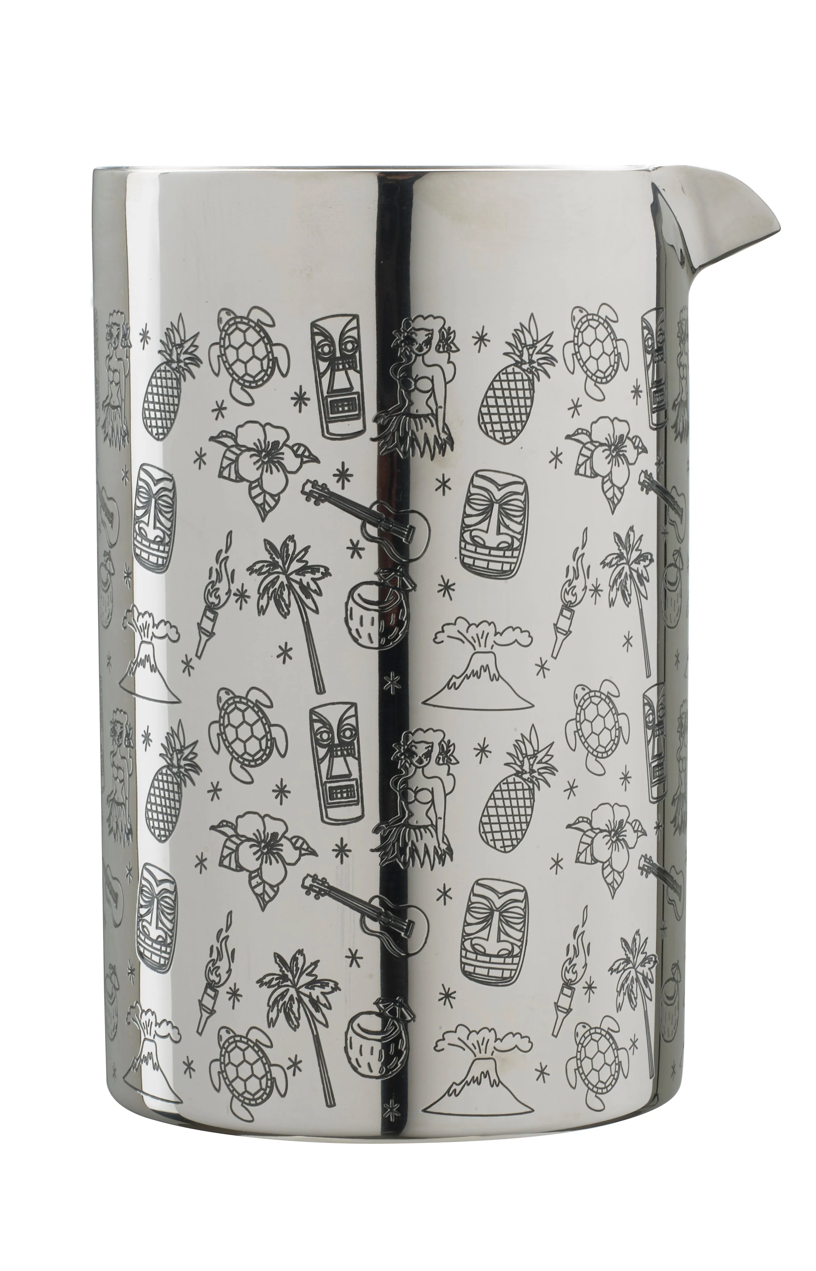 Double Walled Tiki Mixing Tin 70cl - Image 3