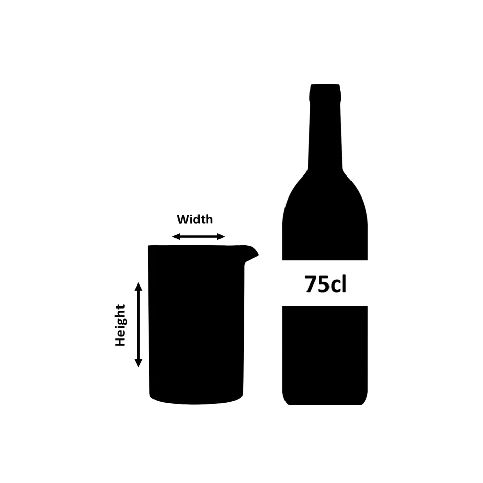 Double Walled Tiki Mixing Tin 70cl - Image 5