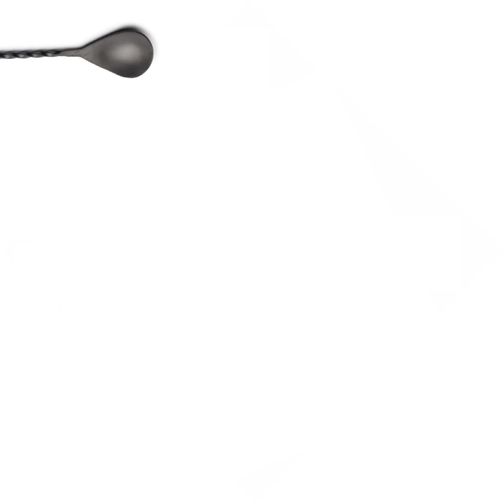 Drop Black Bar Spoon 30cm - Image 3