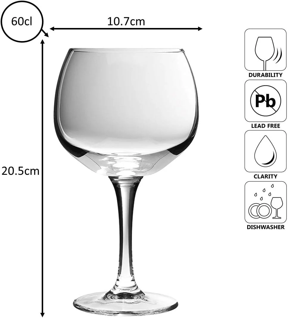 Gin Balloon Mixer Glass 60cl - Image 3