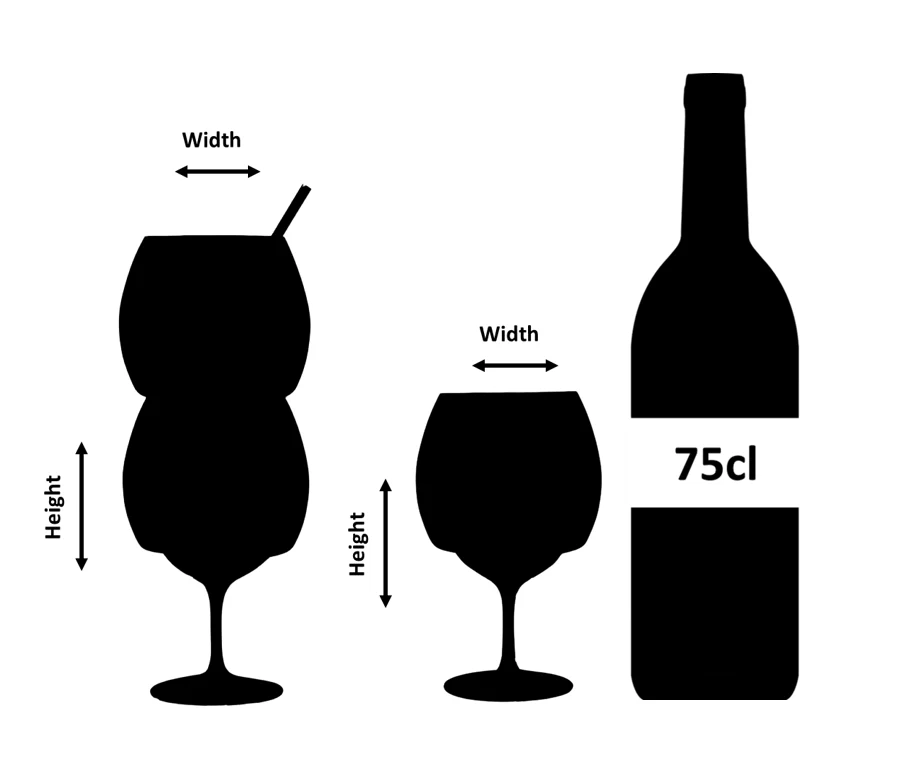Gineva Stacking Gin Glass 60cl - Image 3
