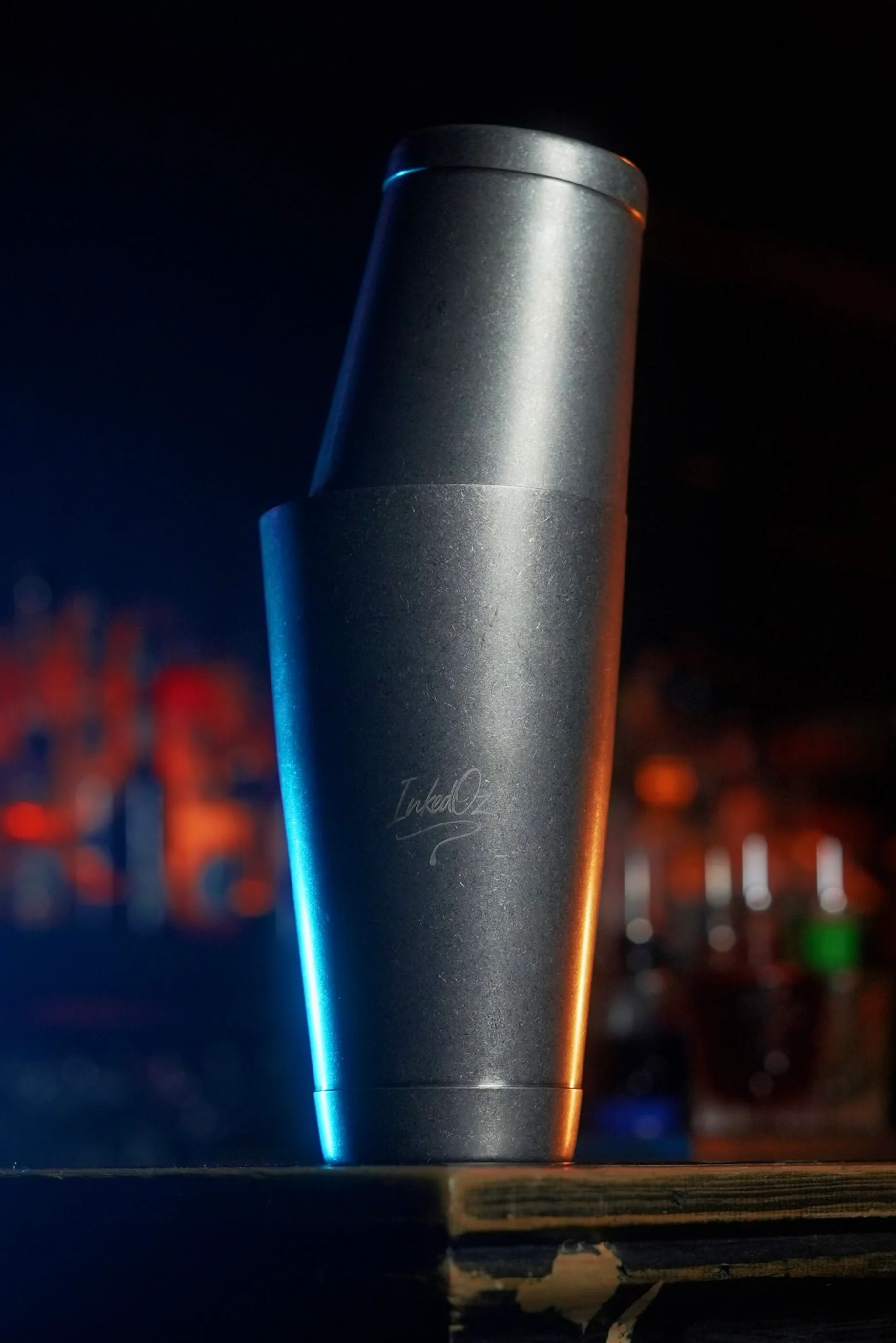 Geometric Tin-on-Tin Cocktail Shaker - Image 5