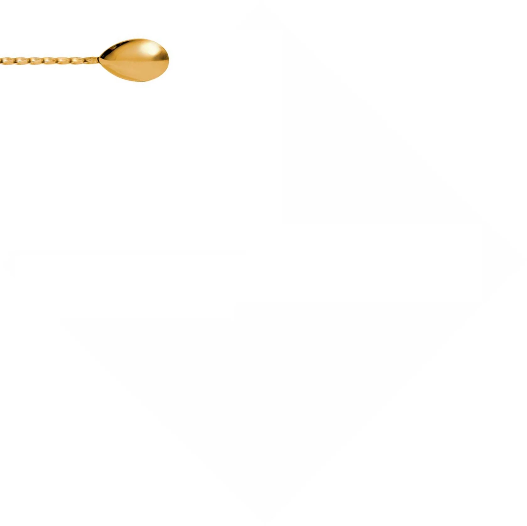 Classic Gold Bar Spoon 27cm - Image 4