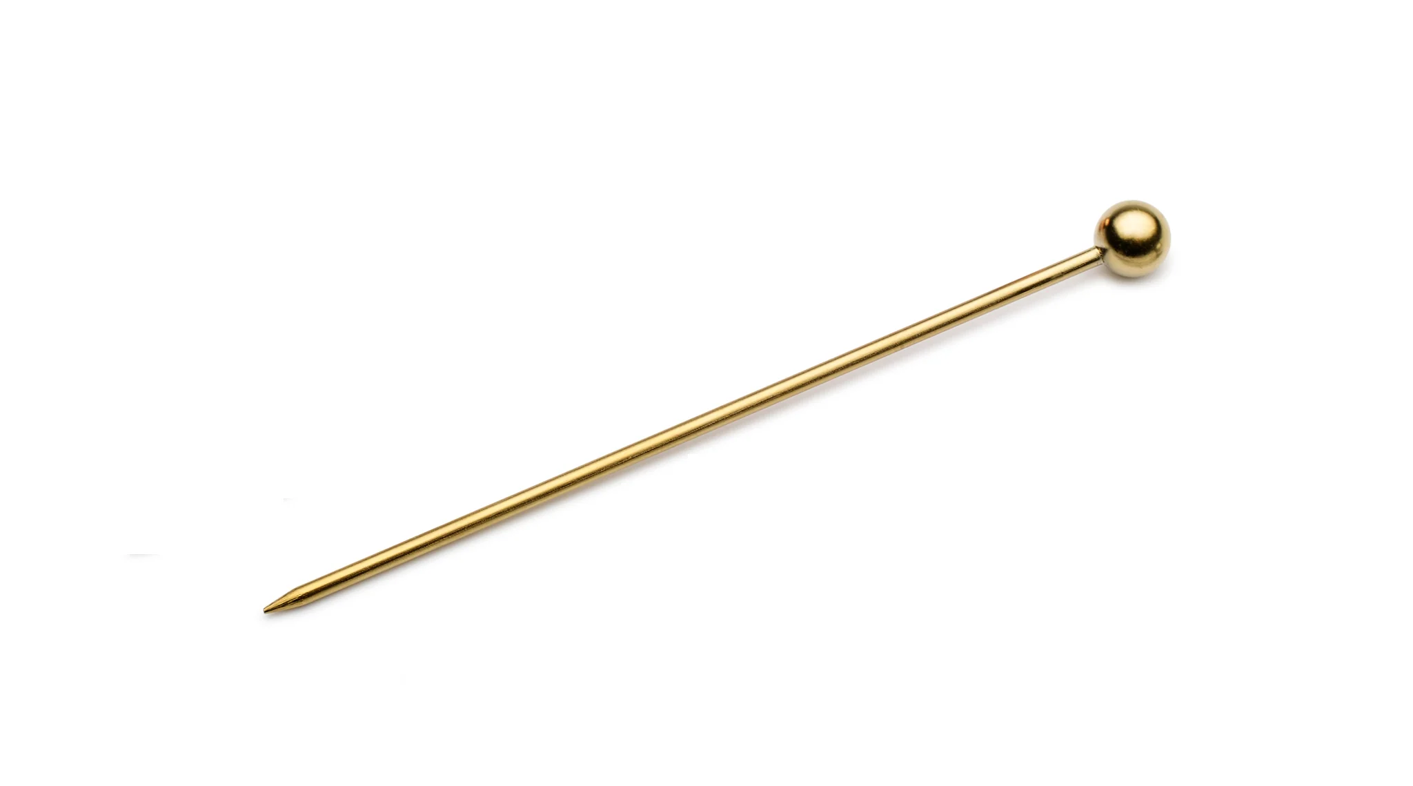 Gold Cocktail Pick Set of 10 - Image 2