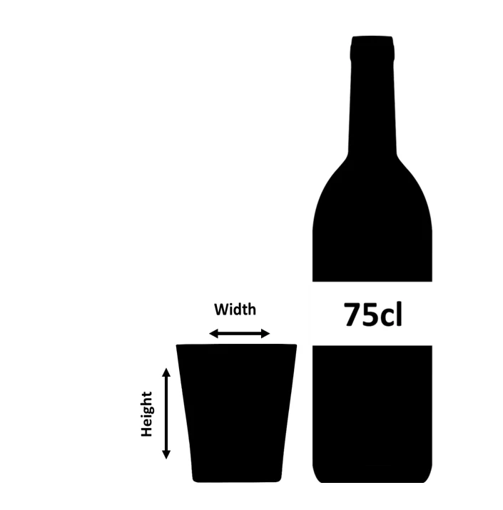 Qubo Fashioned Whisky Tumbler 23cl - Image 3