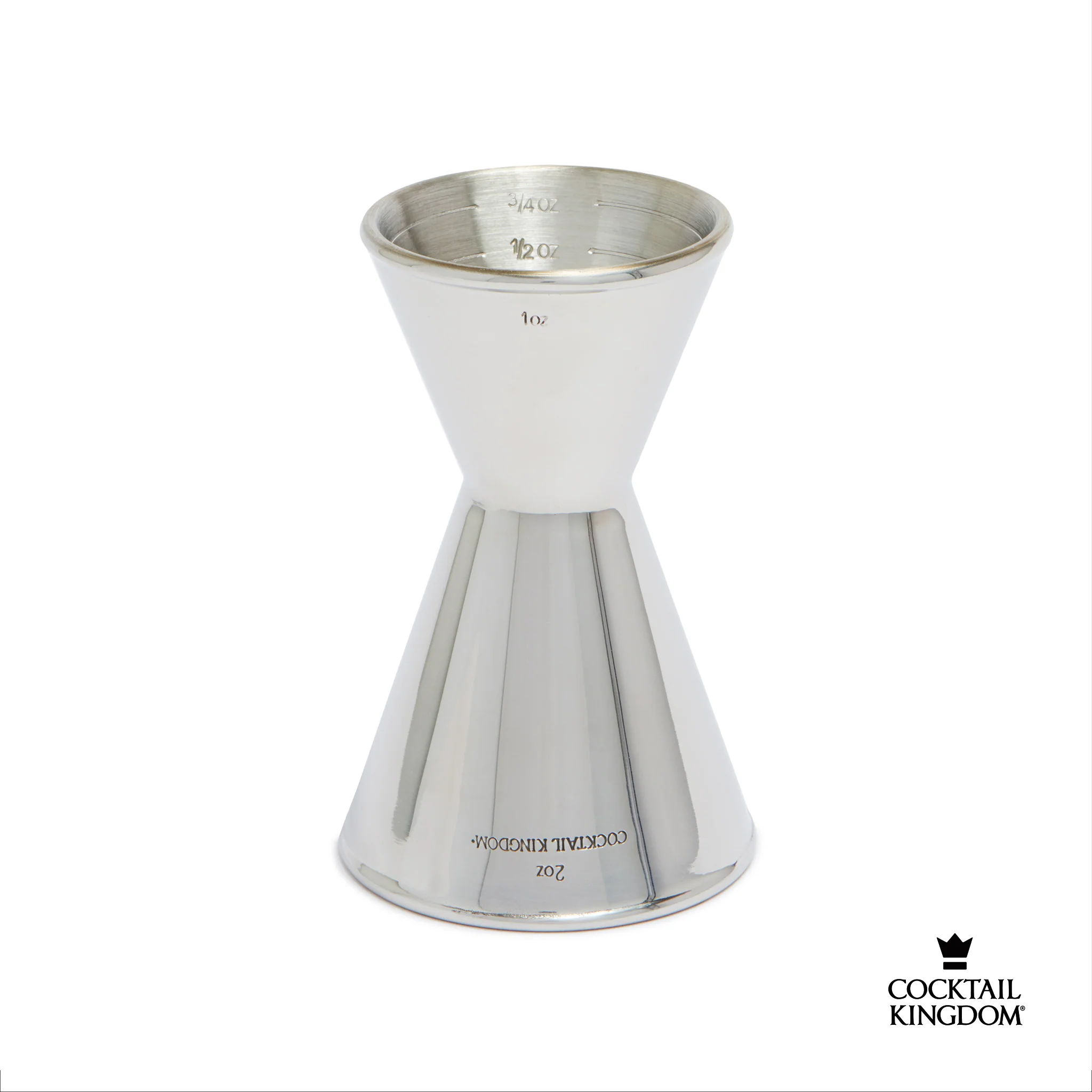 Heavyweight Koriko® Jigger 1oz/2oz - Stainless Steel - Image 3