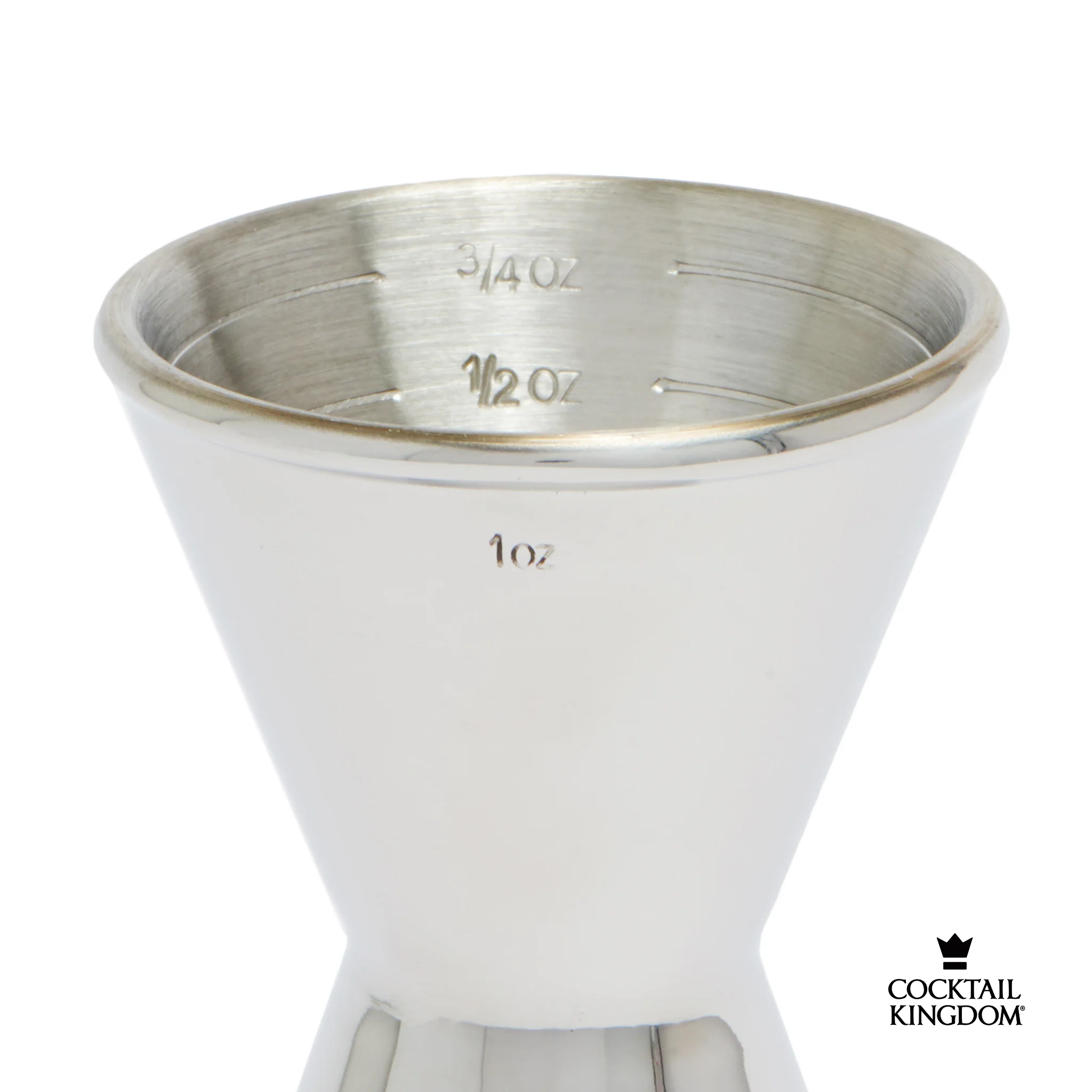 Heavyweight Koriko® Jigger 1oz/2oz - Stainless Steel - Image 4