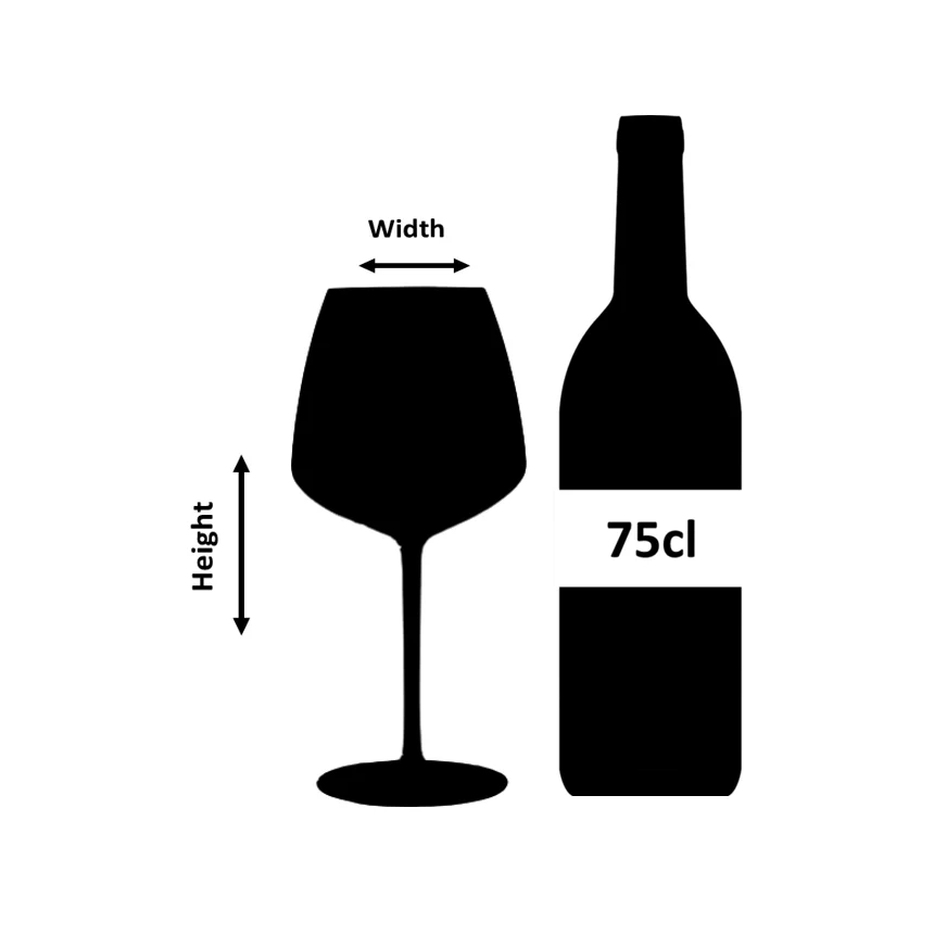 Iris Shatterproof Plastic Wine Glass 76cl - Image 3