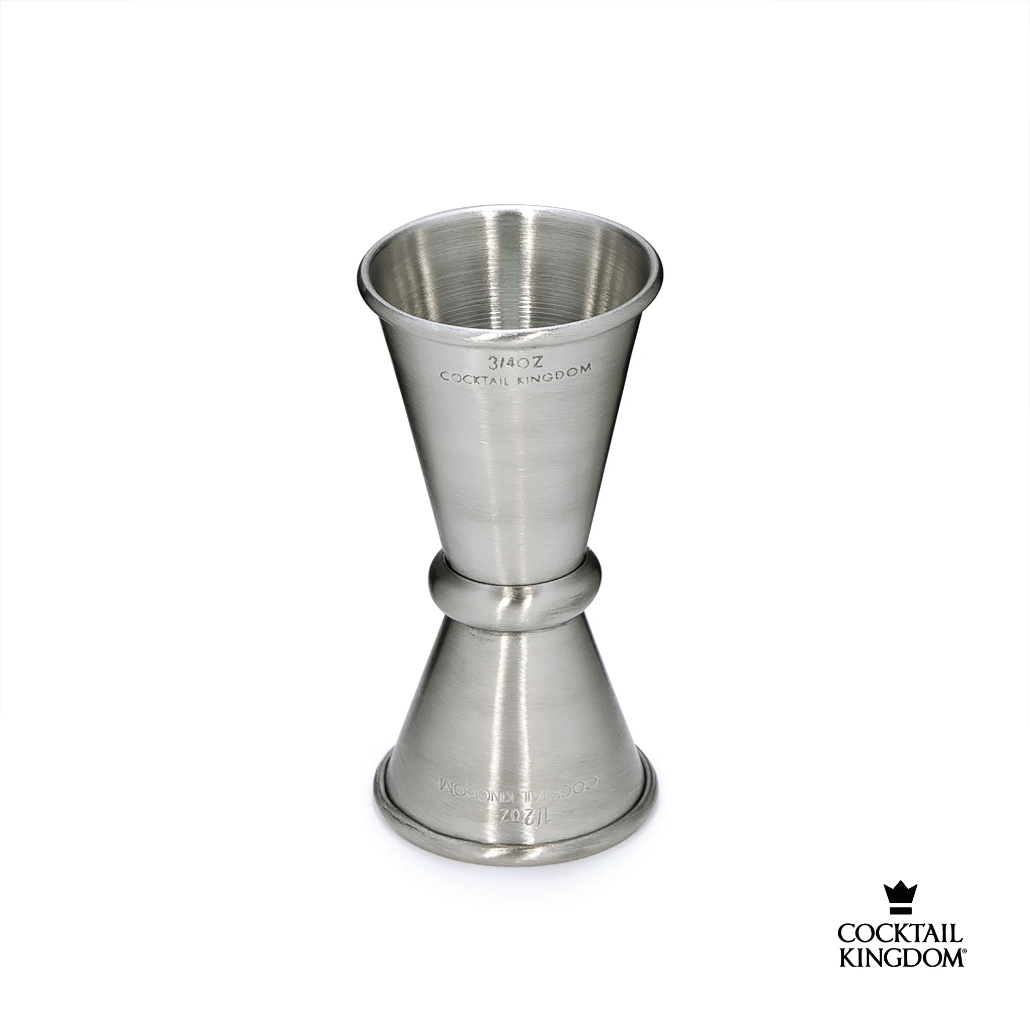 Japanese Style Jigger 1/2oz / 3/4oz - Stainless Steel - Image 3