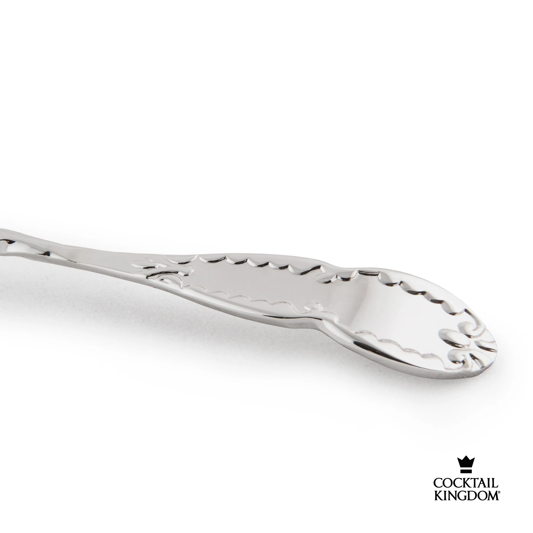 Jim Gray Barspoon - Silver-Plated EPNS / 33cm - Image 4
