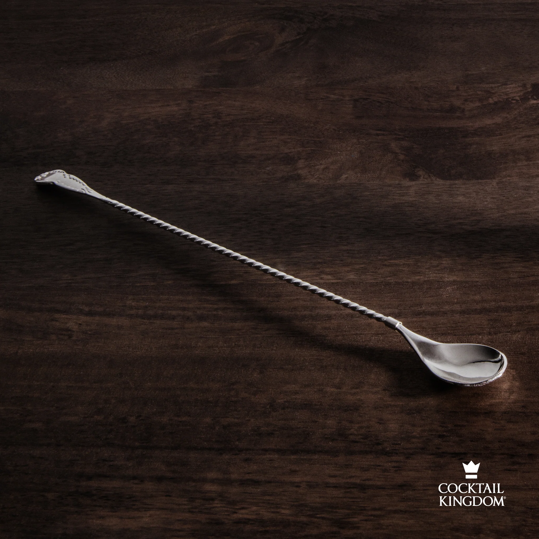 Jim Gray Barspoon - Silver-Plated EPNS / 33cm - Image 5