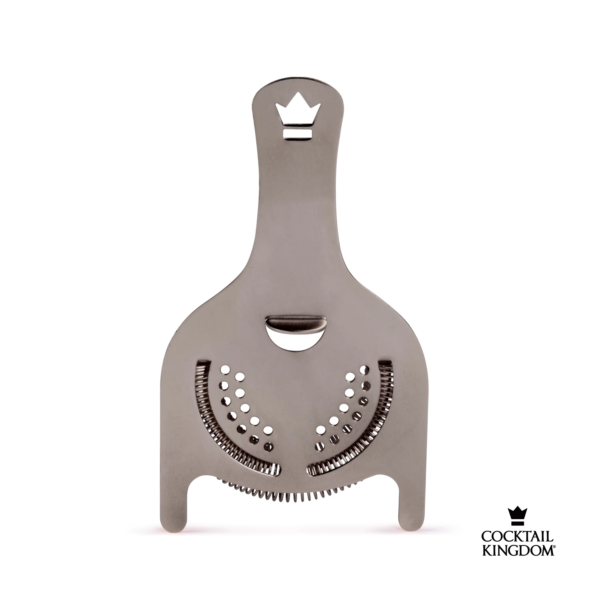 Koriko® 2-Prong Hawthorne Strainer - Gunmetal Black - Image 2