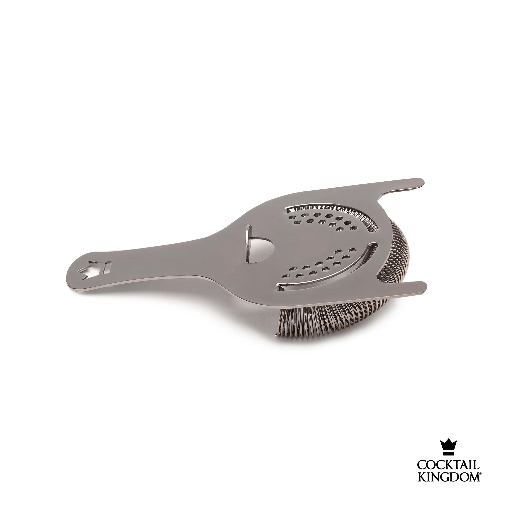 Koriko® 2-Prong Hawthorne Strainer - Gunmetal Black - Image 4