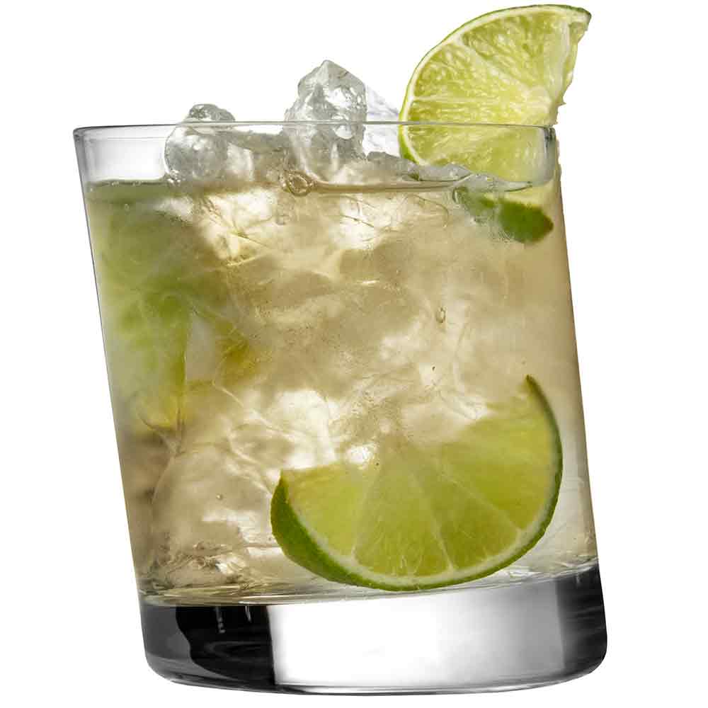 Leaning Old Fashioned Glass 31cl