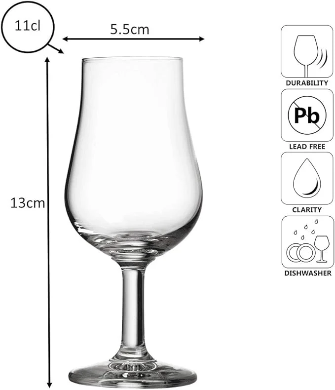 Lochy Whisky Taster Glass 11cl - Image 3