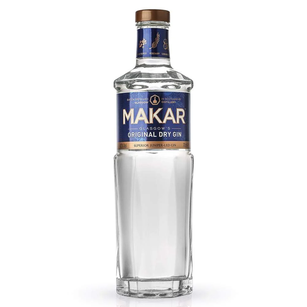 Makar Glasgow's Original Dry Gin - 70cl