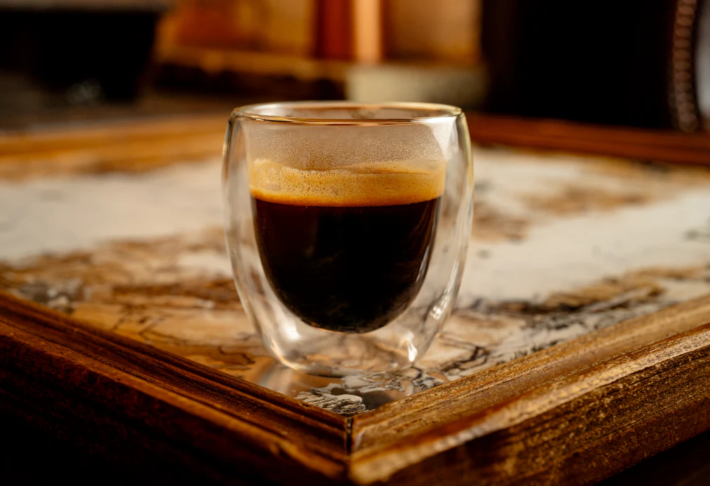Napoli Short Double Walled Coffee Glasses 15cl (box 2) - Image 4