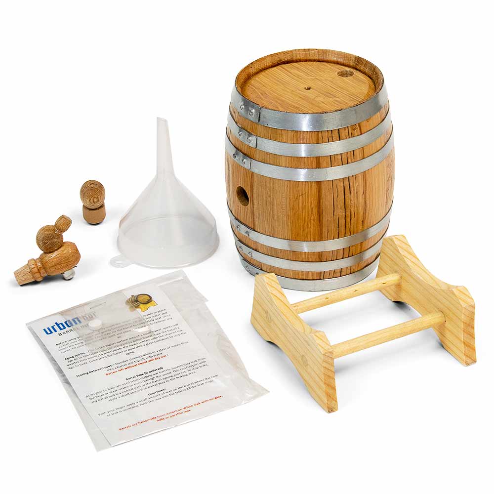 Oak Ageing Cocktail Barrel 1 Litre - Image 5