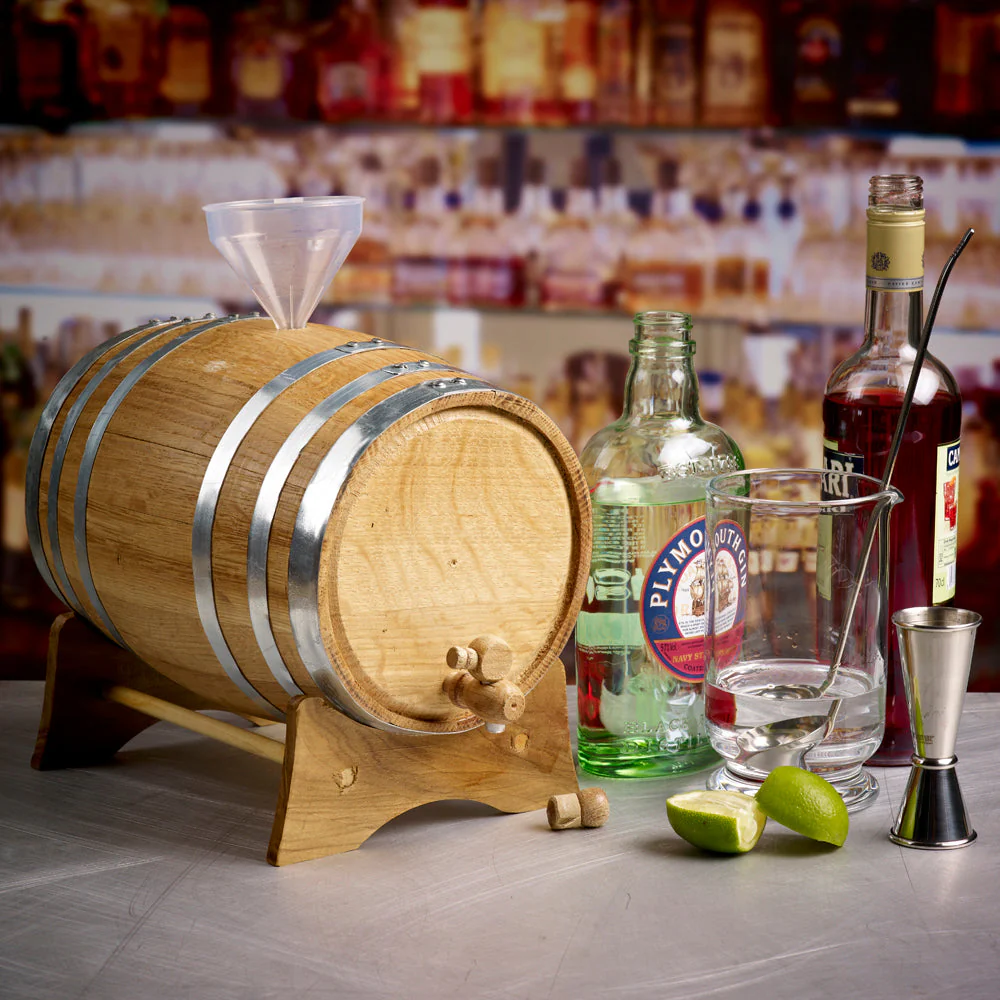 Oak Ageing Cocktail Barrel 10 Litre - Image 4