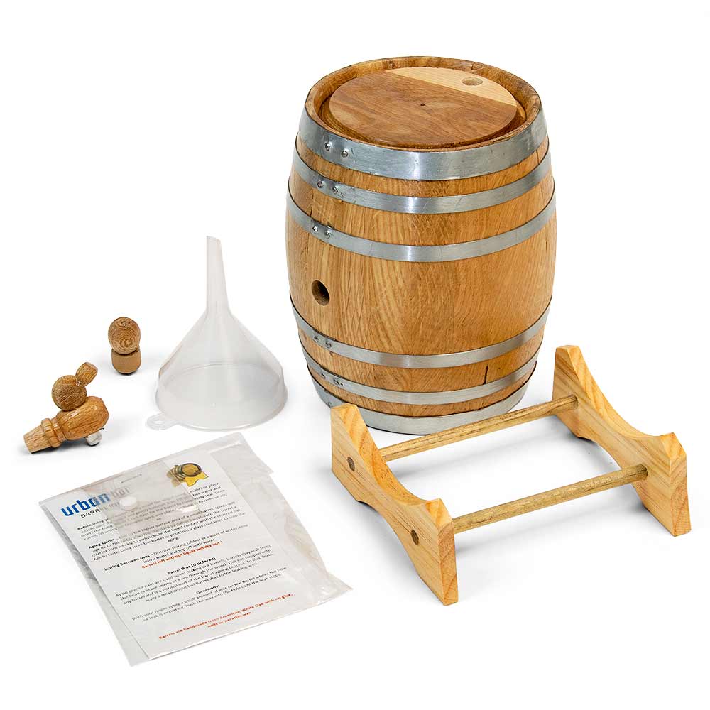 Oak Ageing Cocktail Barrel 2 Litre - Image 4