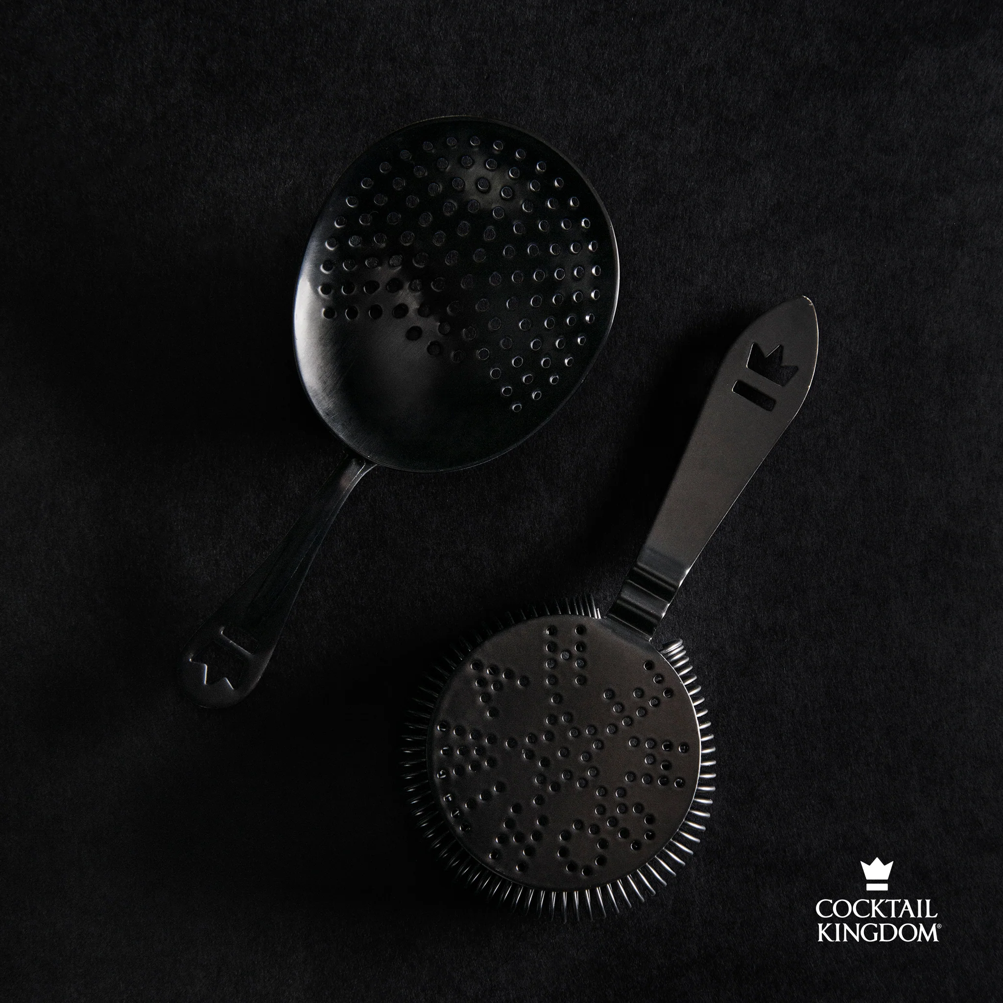 Premium Julep Strainer - Matte Black - Image 2