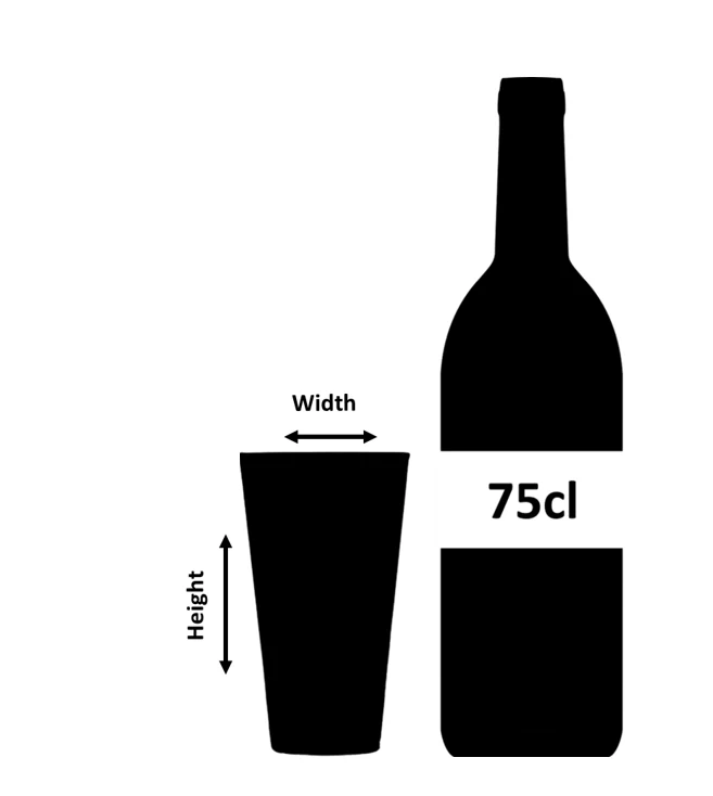 Qubo Crystal Highball Glass 32cl - Image 2