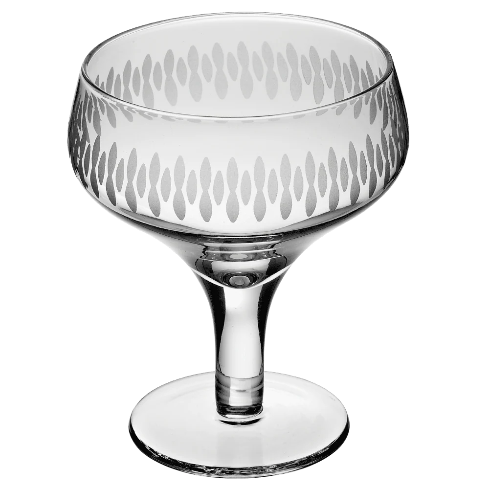 Retro Margarita Glass Engraved 28cl - Image 5
