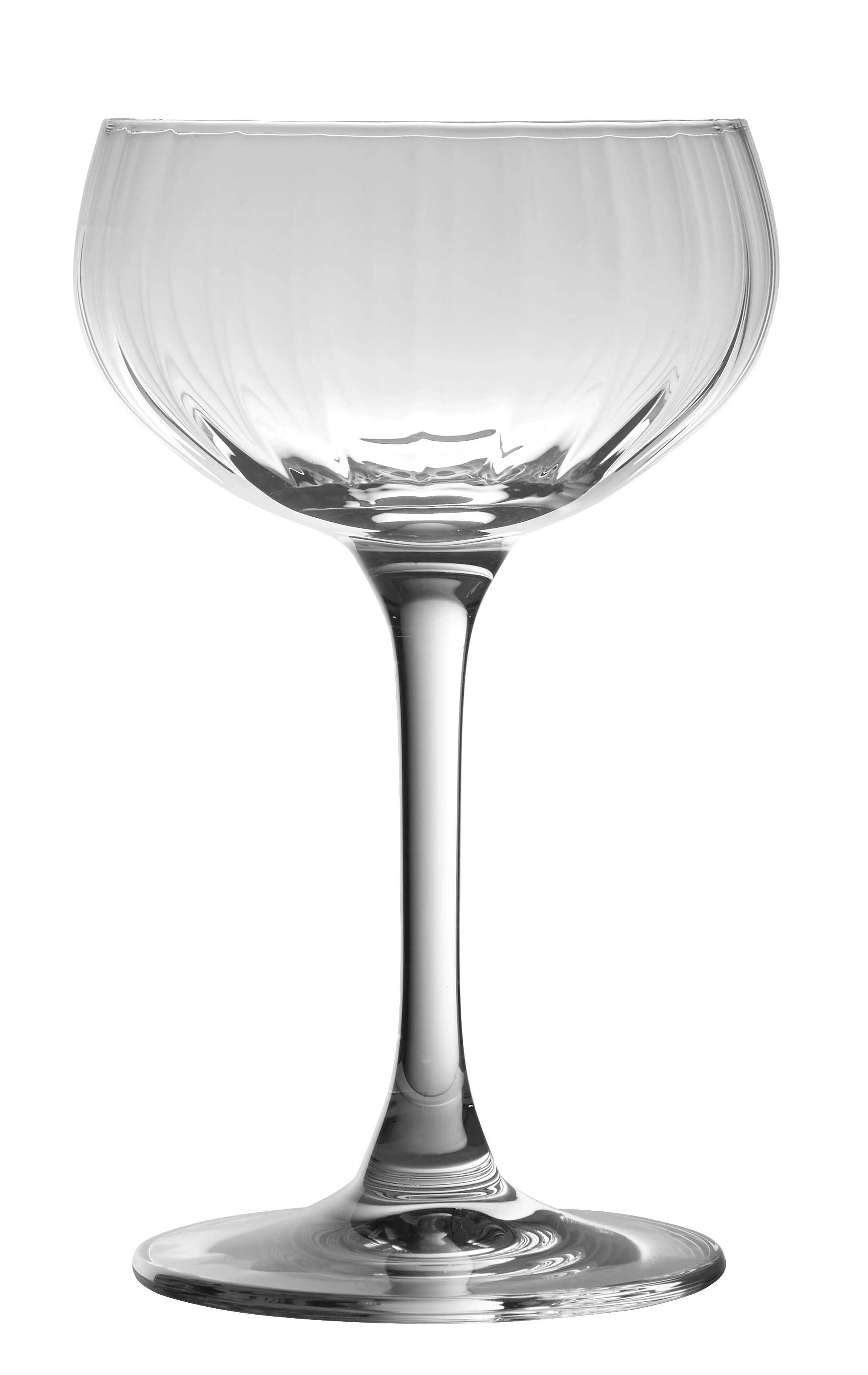 Retro Optic Champagne Glass Coupe 21cl - Image 3