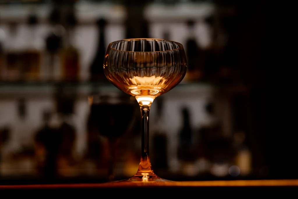 Retro Optic Champagne Glass Coupe 21cl - Image 6