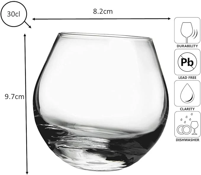 Rocking Whisky Glass 30cl - Image 4
