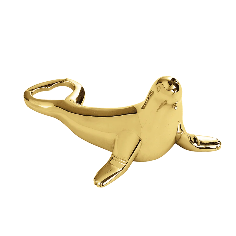 Seal Bottle Opener Gold
